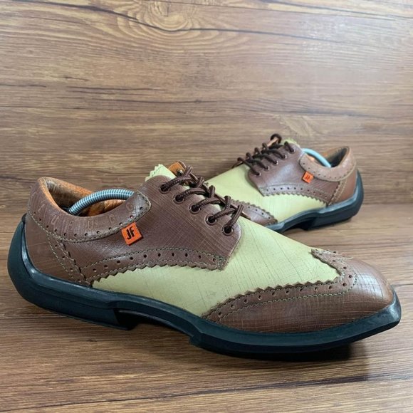John Fluevog Square Toe Wingtips Mens 